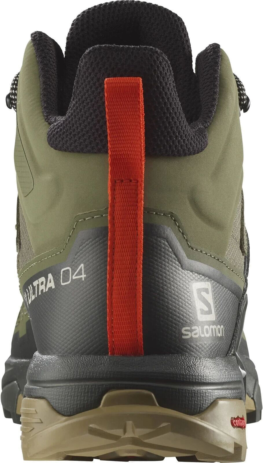 Ботинки Salomon X Ultra 4 Mid Gtx, размер 9.5 UK, зеленый — фото 1