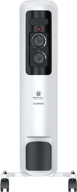 Масляные Радиаторы Радиатор масляный Royal Clima GUARDA ROR-GU11-2500M 2500Вт белый/серый