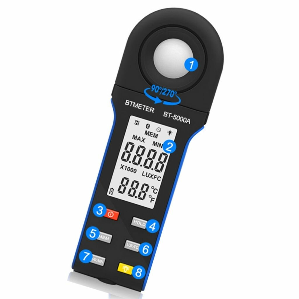 BT5000A Люксметр