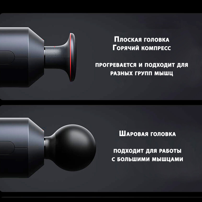 Массажные Кресла Xiaomi Перкуссионный массажный пистолет Xiaomi Mijia Smart Fascia Gun H3 (MJJMQ06YM)