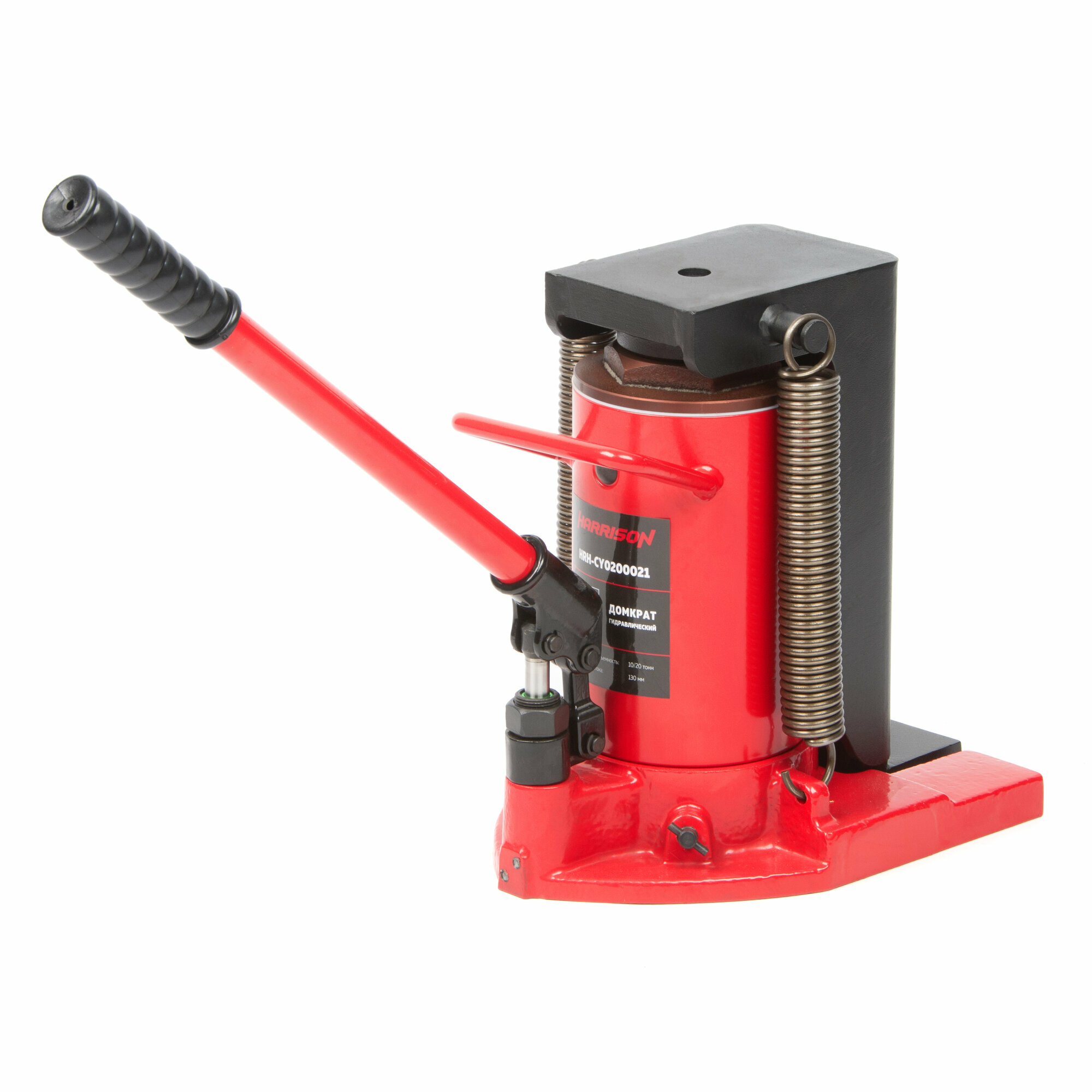 Домкрат с низким подхватом Toe Jack 10/20 т, ход 130 мм HARRISON HRH-CY0200021