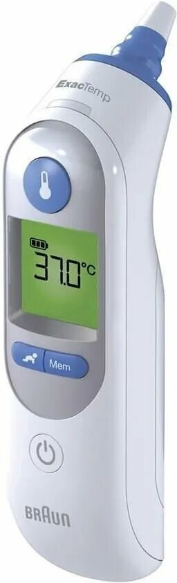 Ушной термометр с подогревом наконечника Braun ThermoScan7 IRT6520