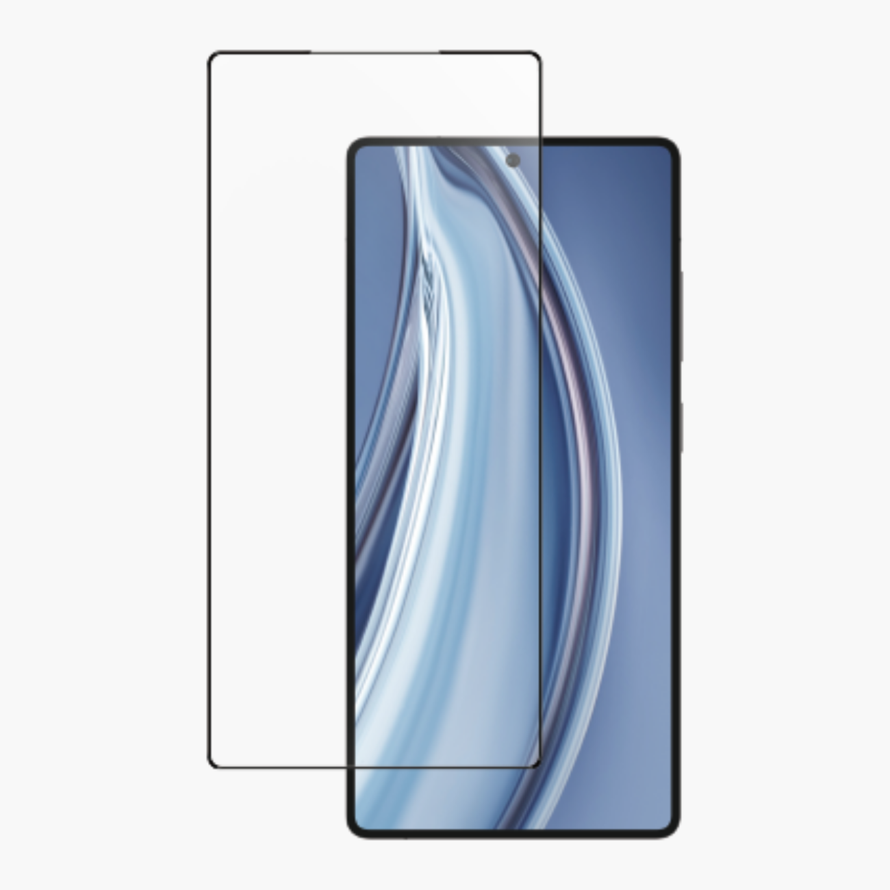 Защитное стекло для Samsung Galaxy S24 Plus KEEPHONE прочное 9H, олеофобное высокой четкости Ultra HD, отпечаток пальца — фото 1