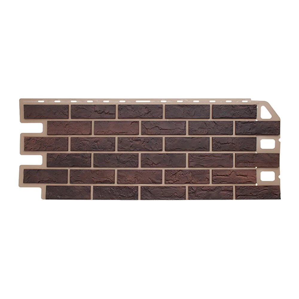 Панель фасадная Альта-Профиль Кирпич 1010х450 мм жженая Альта Профиль 4669