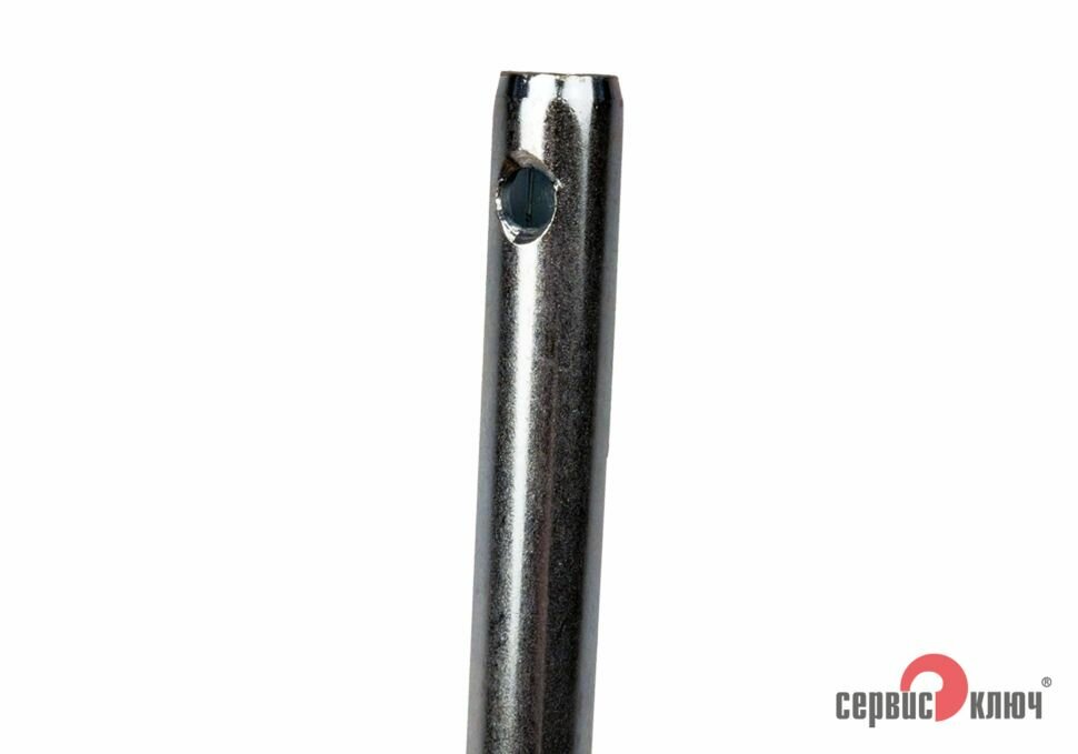 Ключ свечной на 16 мм длина 270 мм с магнитом, оцинкованный, Сервис Ключ — фото 1