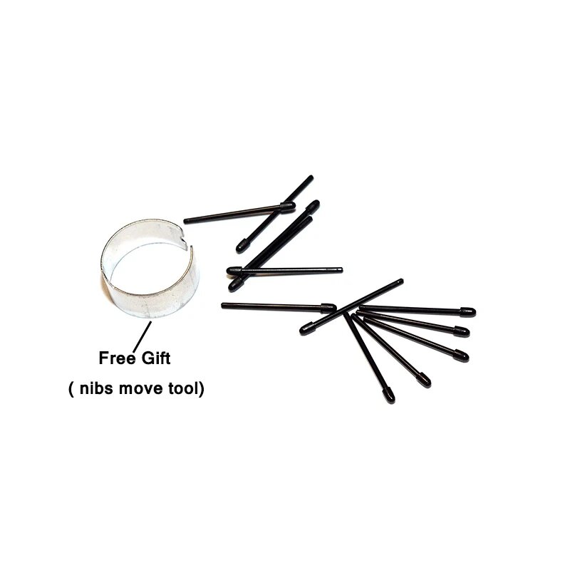 Наконечники для стилуса Wacom Pro Pen 2 черные 10/20/30/40/50 шт, 20 Pcs Nibs — фото 1
