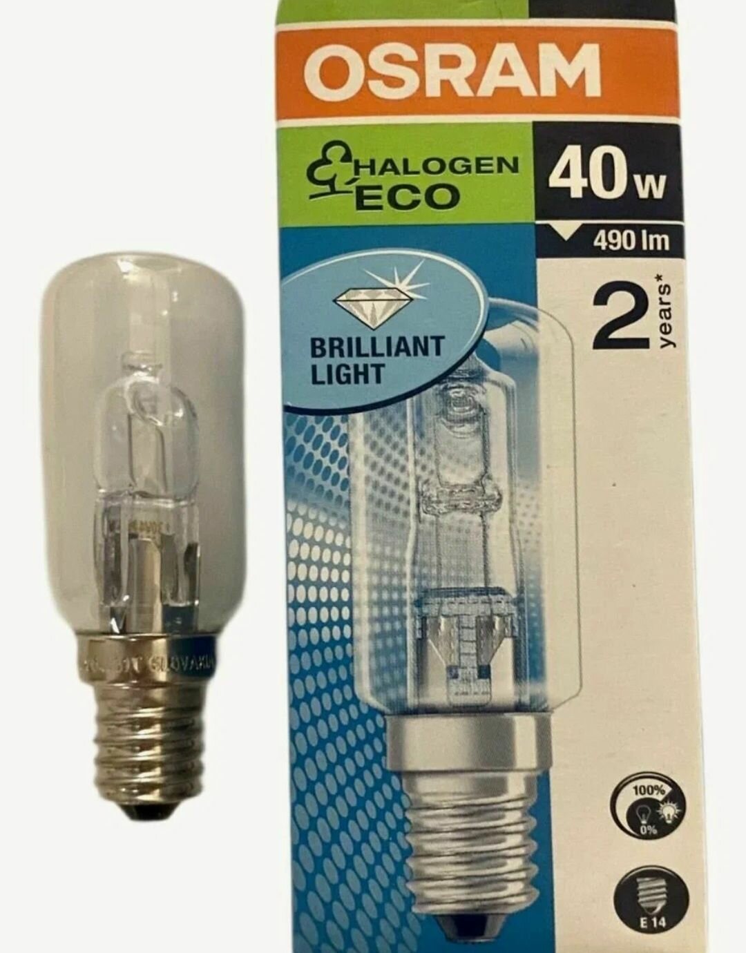 Лампа галогенная OSRAM HALOLUX 64861 T 40W 230V E14 капсульная