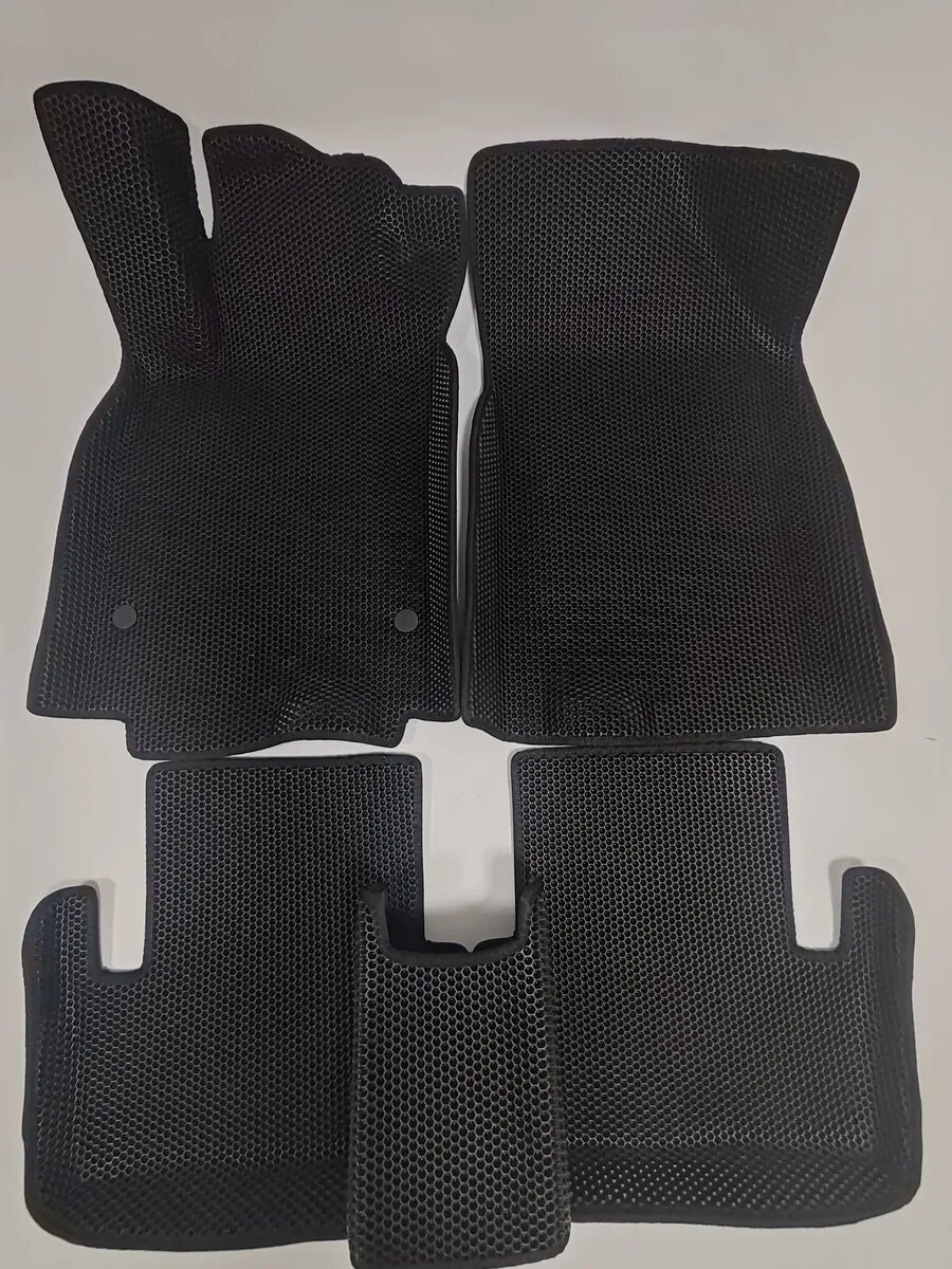 Renault Fluence I (2009 — 2013) EVA коврики для автомобиля, 3D, с бортами высотой от 30 до 60 мм