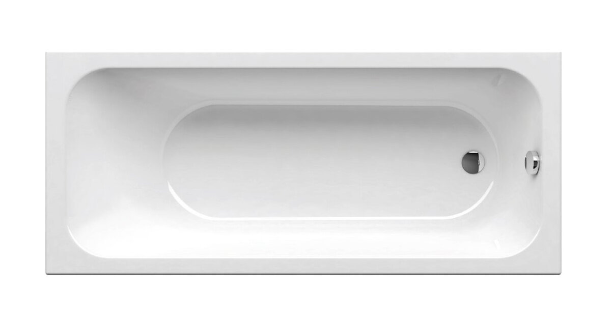 Ванна акриловая Ravak CHROME C741000000 170х75 пристенная прямоугольная