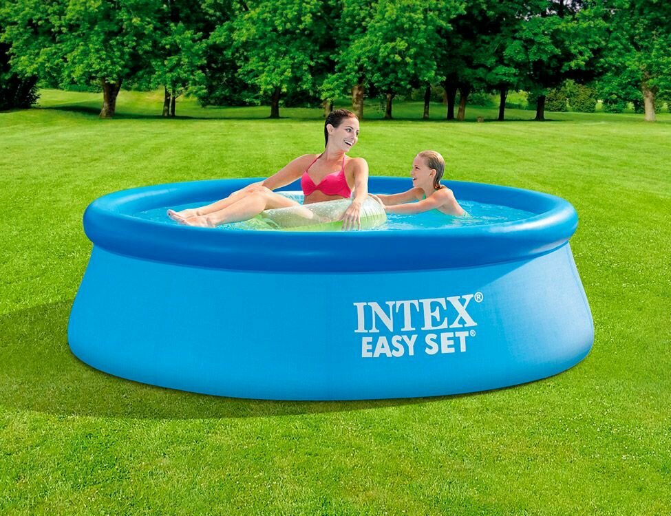 Надувной бассейн INTEX Easy Set Pool, 244х76 см, 28110