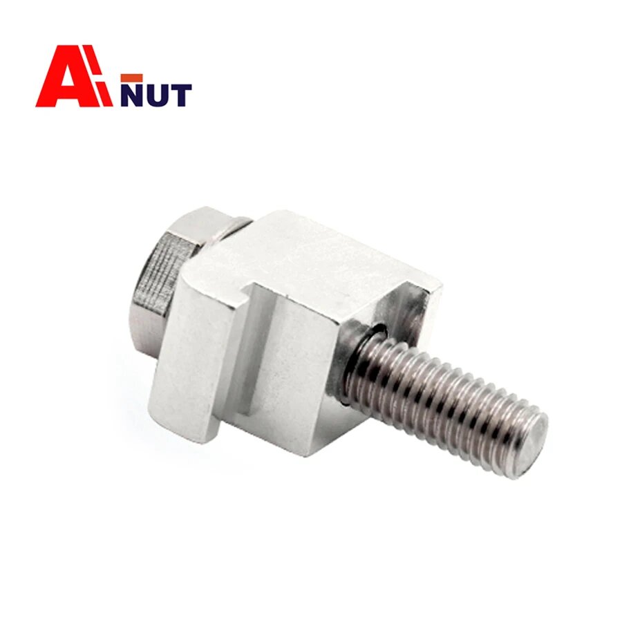 ALL-NUT Алюминиевые вакуумные фитинги ISO с одним когтем M8 M10 M12 M12 -8 pieces