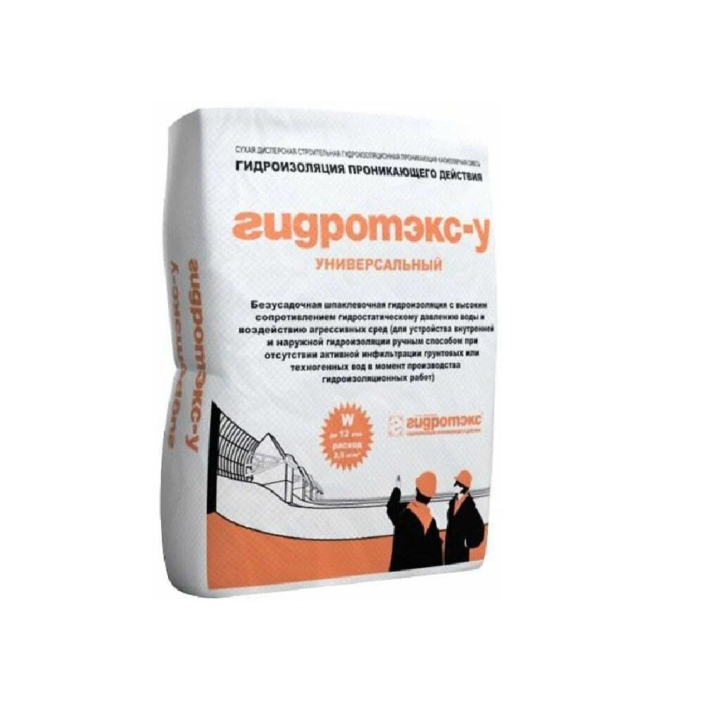 Гидротекс-у универсальная проникающая гидроизоляция (25 кг)
