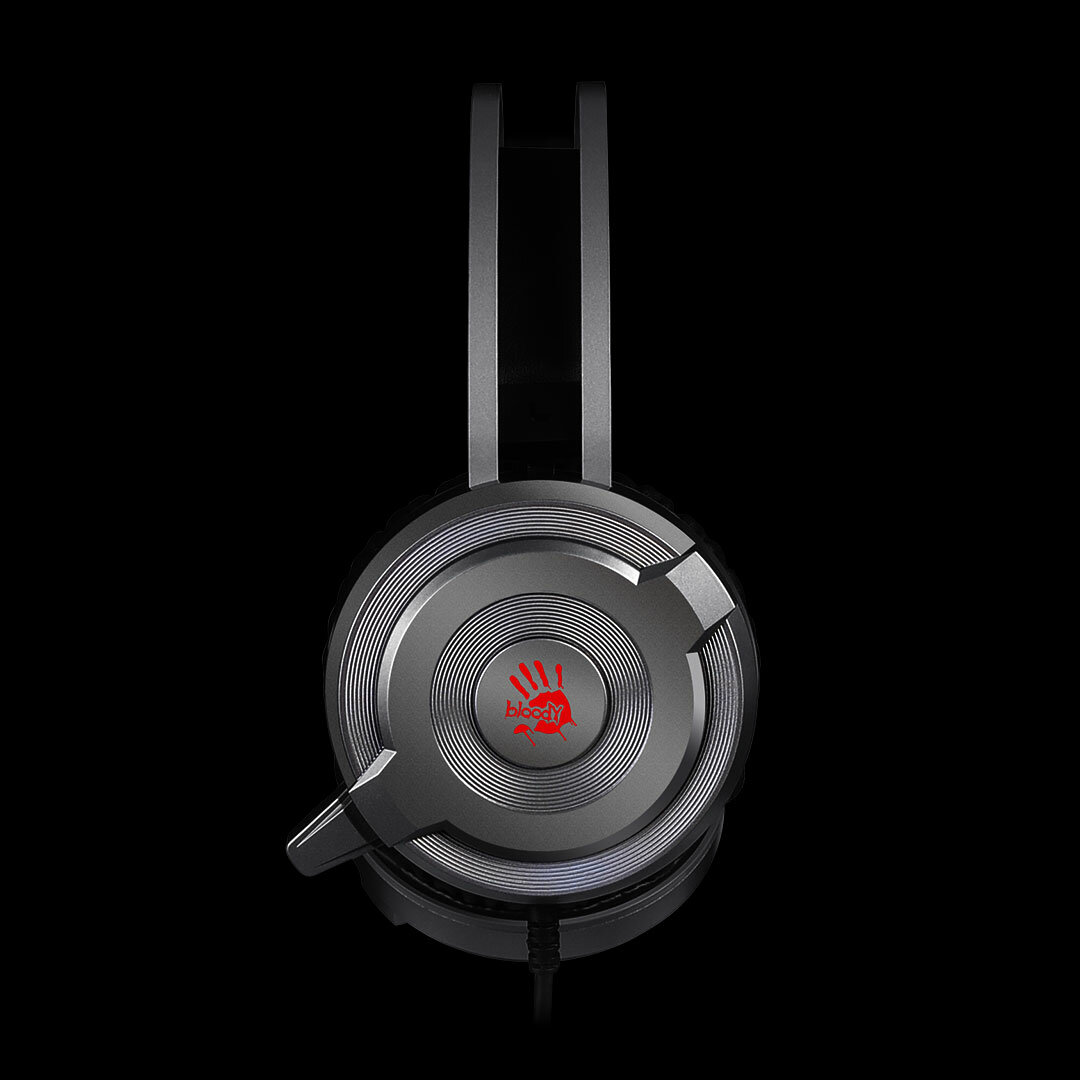 Наушники Bloody, G520S GREY Bloody Gaming Headphone USB, серая