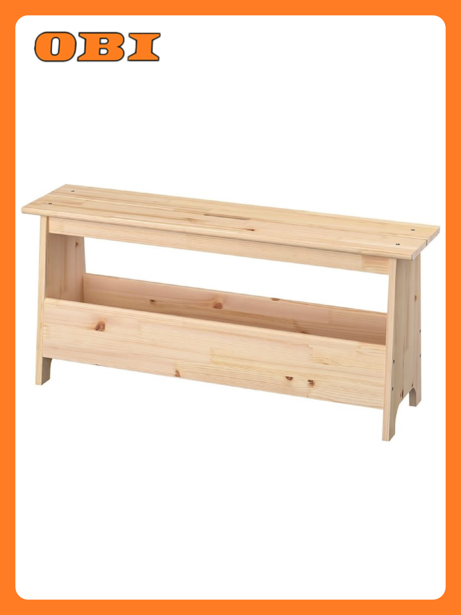 Скамья икеа деревянная с отделением для хранения 100х25х45 см