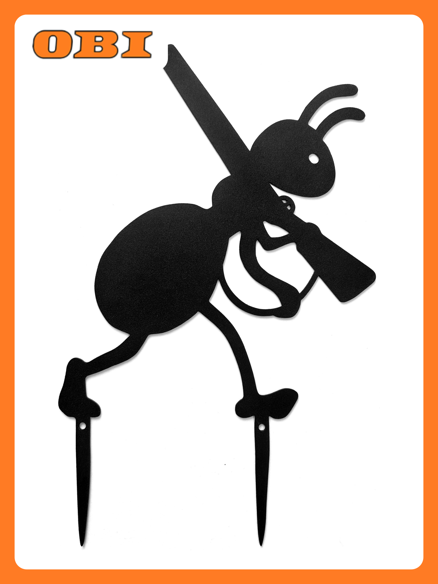 Фигурка садовая Крючковски  Муравей сторож  металлическая