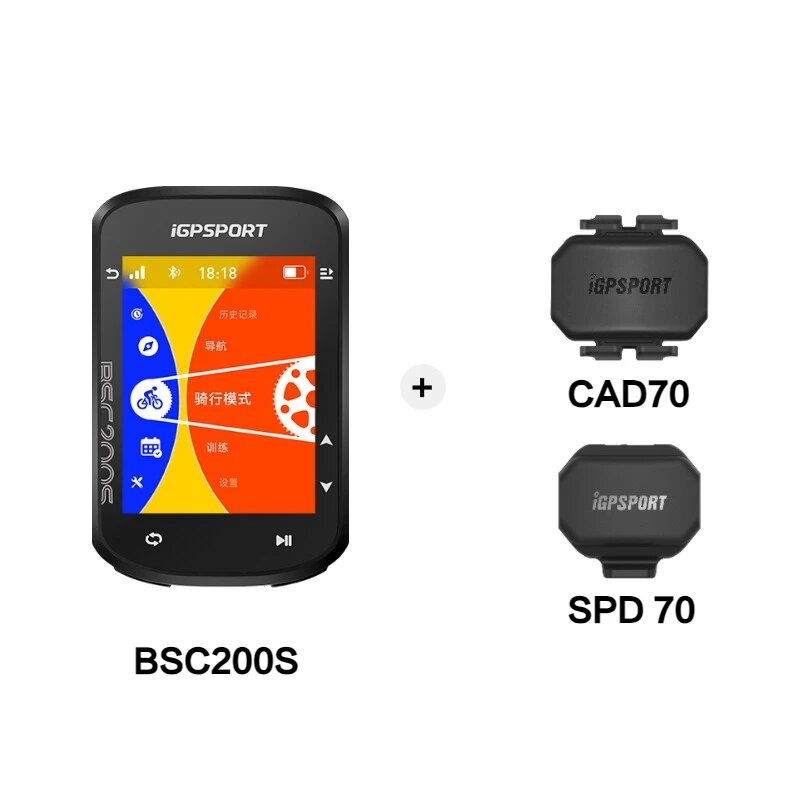 IGPSPORT BSC200S Велокомпьютер NO.3 A set
