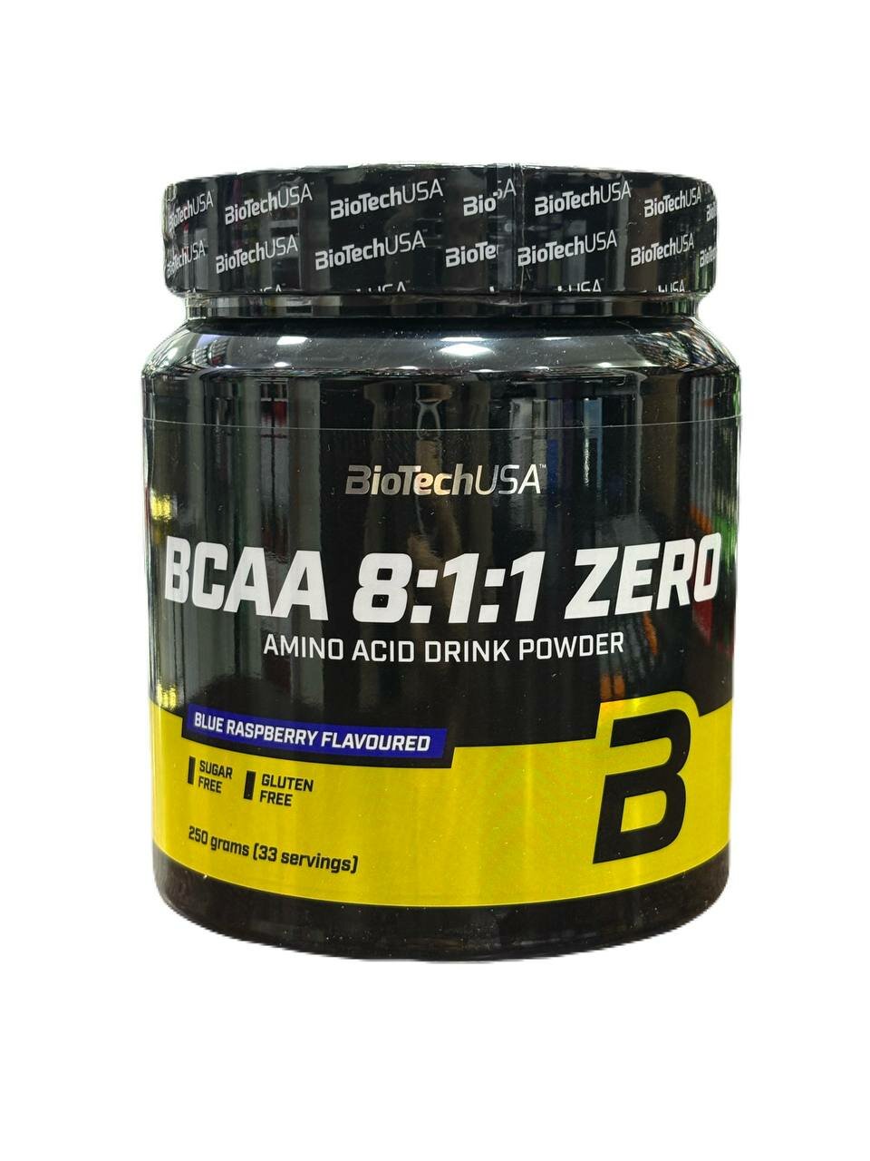BCAA Biotech USA Zero, 8:1:1, без сахара, малина, порошок, 250 г