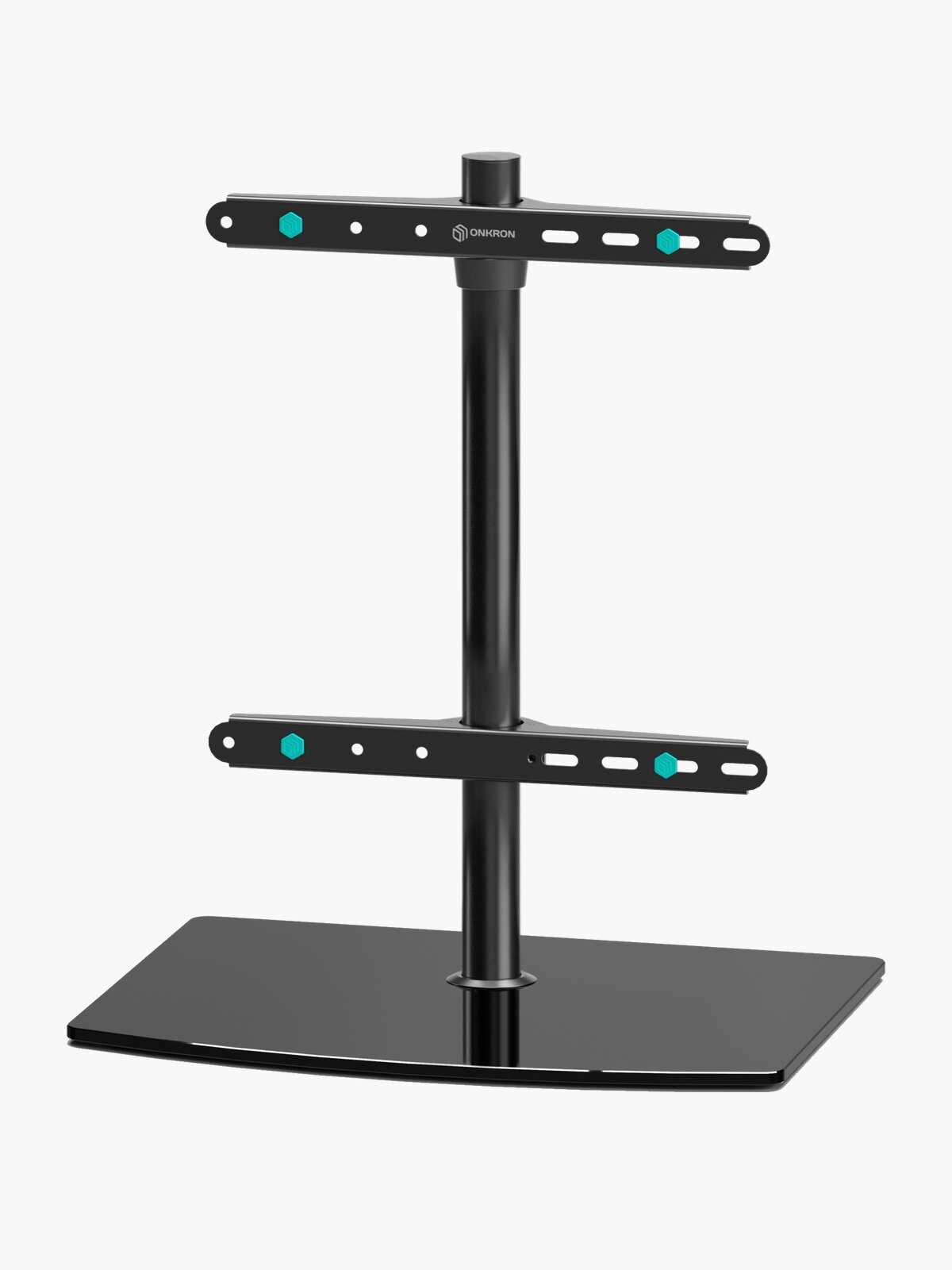 Подставка для телевизора 32"-75" ONKRON PT3 настольная, до 40 кг, поворот 120°, черная