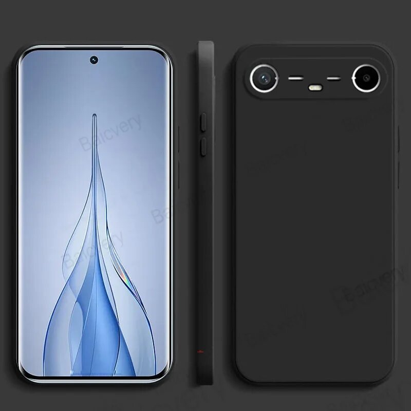 Чехол Tecno Spark Slim черный, ТПУ