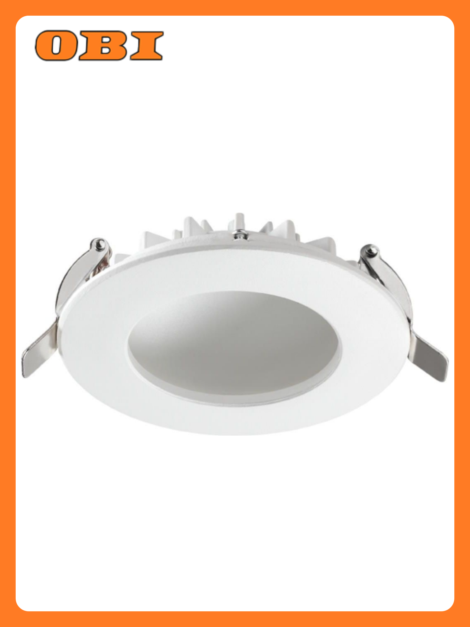 358275 SPOT NT19 274 белый Встраиваемый светильник IP20 LED круглый