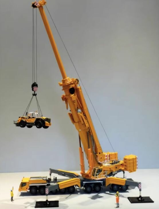 Готовая модель 1:50 Liebherr LTM 11200-9.1, кран, литьевой металл