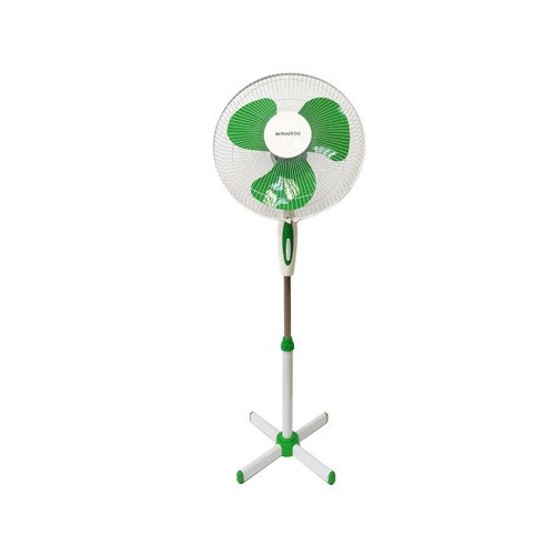 Напольный вентилятор Bonaffini, диаметр 40см, цвет белый/зеленый, упаковка 2 шт напольный вентилятор bonaffini elf 0006 диаметр 40 см 40 вт цвет белый зеленый