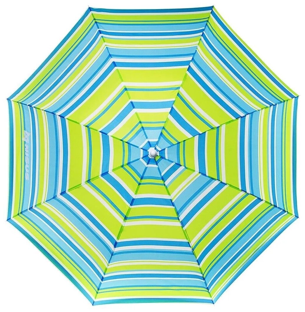 Зонт пляжный с наклоном купола Nisus 279201 - фотография № 4