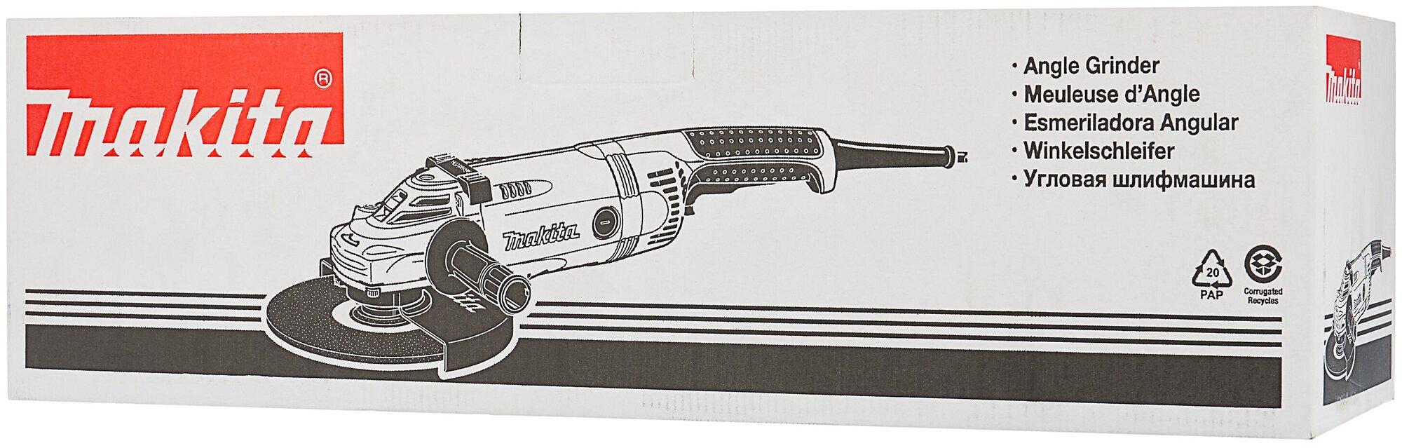 УШМ Makita GA9040SF01, 2600 Вт, 230 мм, без аккумулятора - фотография № 8