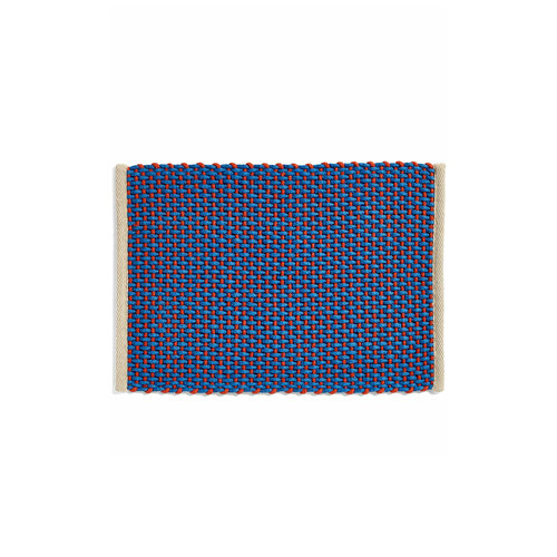 HAY плетеный придверный коврик 13460₽