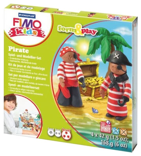 Набор для детей FIMO kids farm&play «Пират»