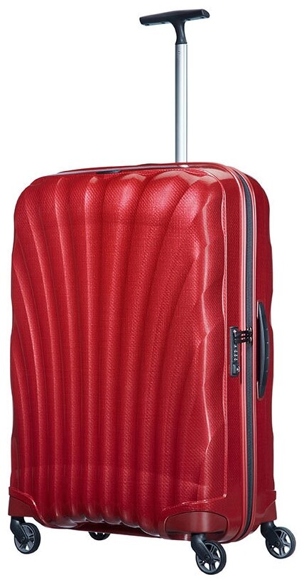 Чемодан Samsonite, 94 л, размер L, красный