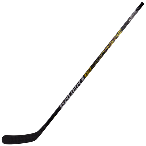 фото Хоккейная клюшка bauer supreme 2s pro grip stick 145 см, p28 (65) левый черный/серый/желтый