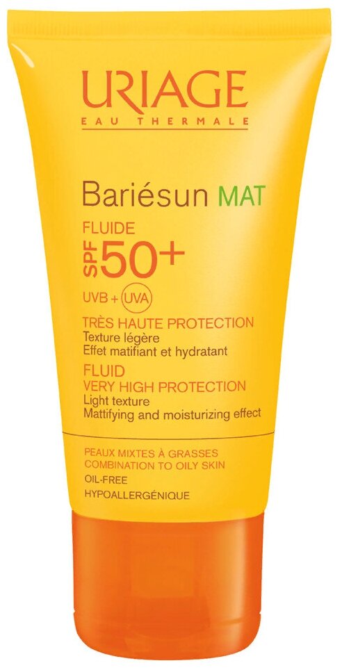 Uriage Uriage Bariesan матирующая эмульсия SPF 50, 50 мл