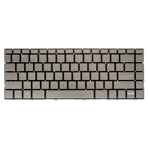Клавиатура для ноутбука HP Envy 13-AD 13-AD010NR 13-AD100 13-AD173CL серебристая с подсветкой 1653₽