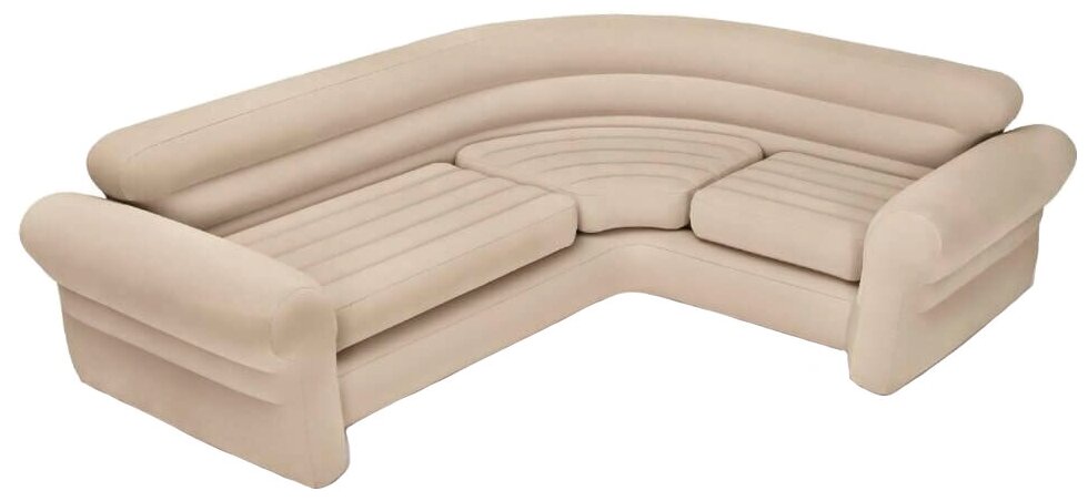 Надувной диван Intex 257х203х76 см ''Corner Sofa'' угловой