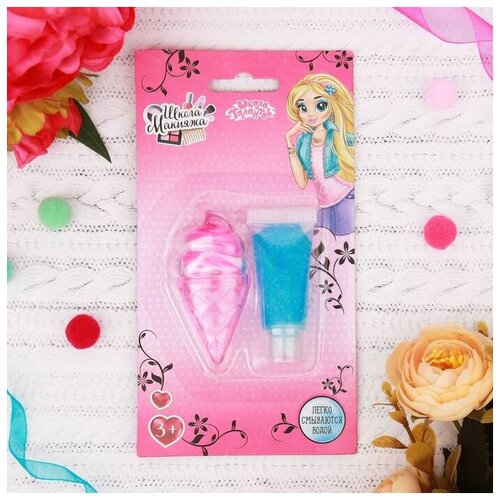 фото Набор косметики для девочки блеск для губ 3 и 9 г, микс школа талантов