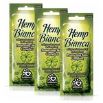 Sol Bianca Крем для солярия “Hemp Bianca” с маслом конопли 45 мл (упаковка 3 шт*15 мл) - изображение