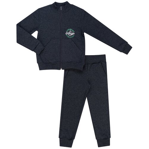 фото Костюм спортивный,к-603, утенок, рост 134 см, т.серый