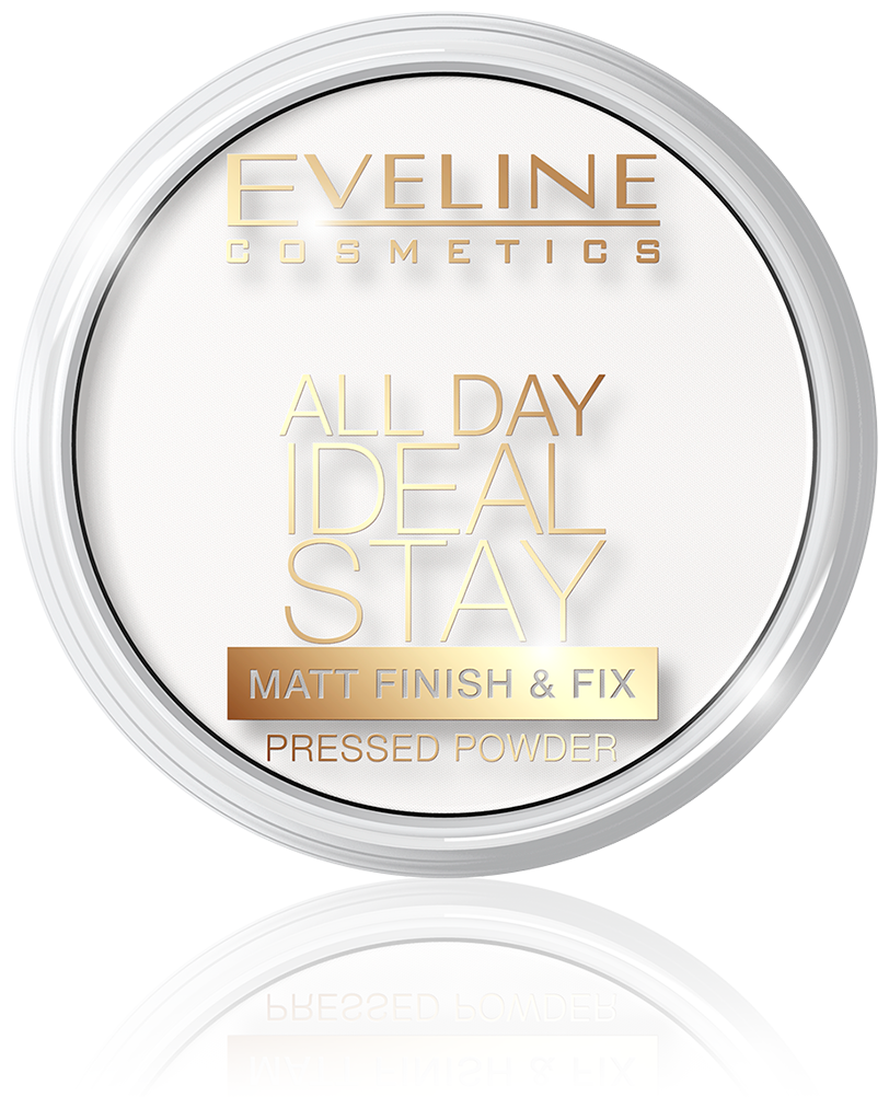 Eveline Cosmetics Пудра компактная All Day Ideal Stay Matt Finish & Fix