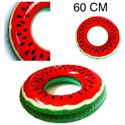 Круг надувной для купания Арбуз 60 см creative and simple watermelon slicer popsicle mould watermelon slice model watermelon mould