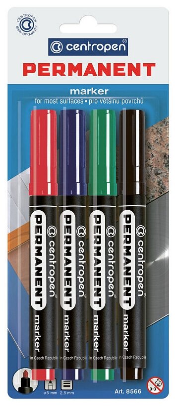   Centropen ()  4 , , 2,5  (8566/04PVC)