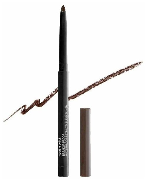 Wet n Wild Подводка для глаз Megalast Retractable Eyeliner, оттенок black brown