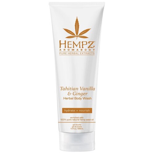 Гель hempz tahitian vanilla & ginger herbal body wash