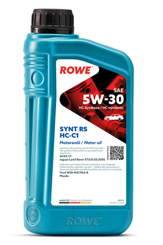 ROWE Масло Моторное Hightec Synt Rs Sae 5w-30 Hc-C1 (1л)