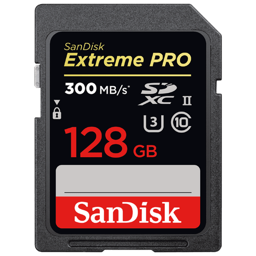 Карта памяти SanDisk Extreme Pro SDXC 128GB - 300/MB/s UHS-II фреза по композиту fa v90 10z