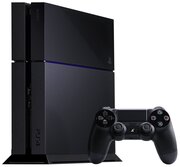 Игровая приставка Sony PlayStation 4 500 ГБ HDD, без игр, черный
