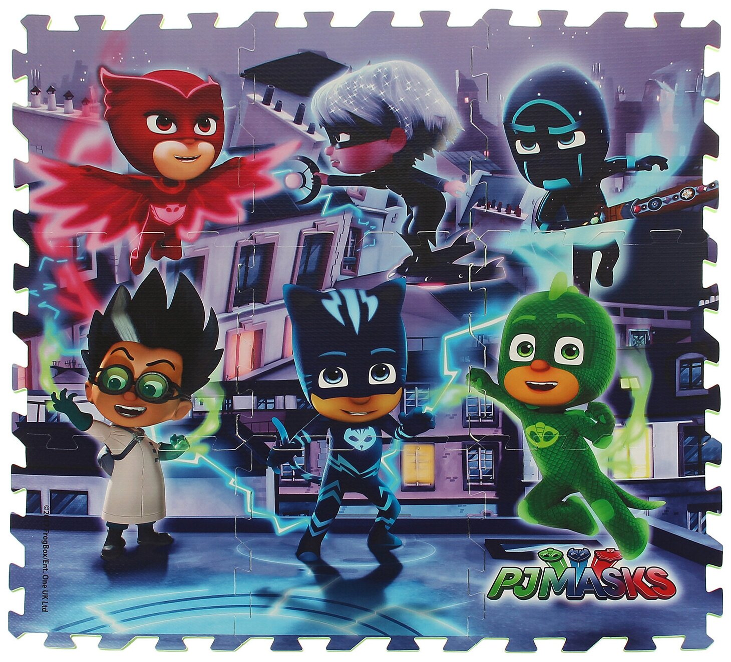 Коврик-пазл PJ Masks , 9 сегментов