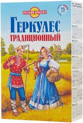 Русский Продукт Геркулес Традиционный хлопья овсяные, 420 г, 1 уп.