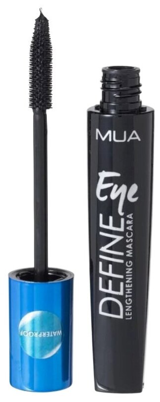 MUA Тушь для ресниц Eye Define Waterproof, black