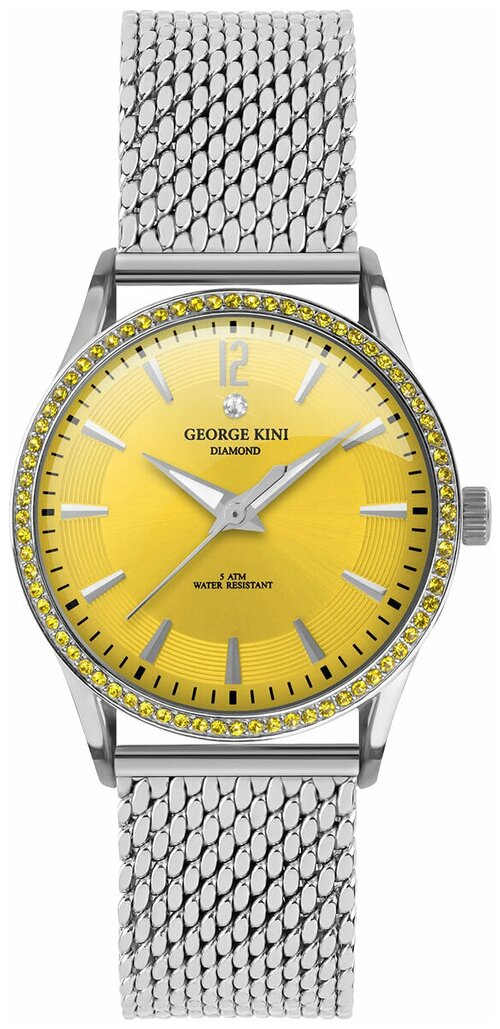 Наручные часы GEORGE KINI Classic, желтый